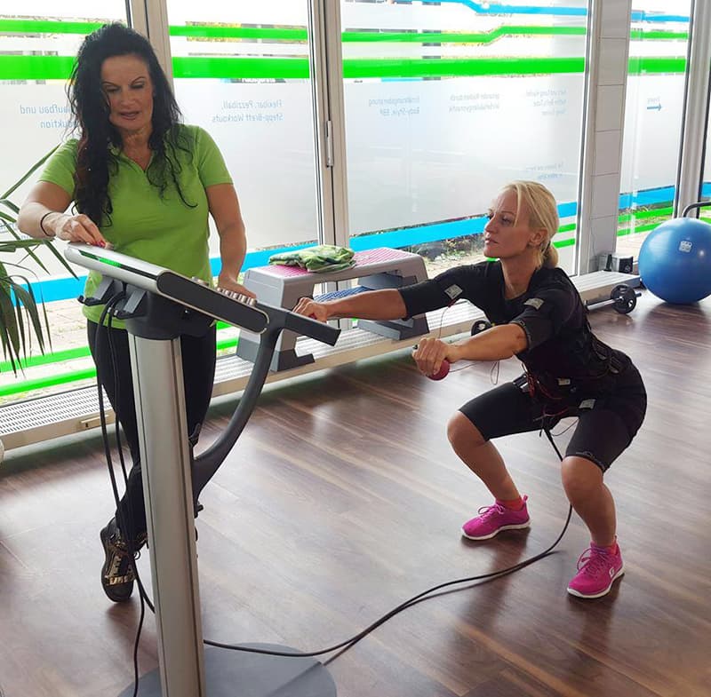 EMS Training mit Brigitte Weber